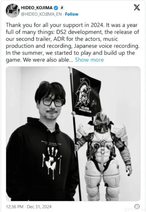 《死亡搁浅2》BW2025独家首曝!小岛秀夫亲临现场,揭秘神秘新篇章 《死亡搁浅2》BW2025独家首曝!小岛秀夫亲临现场,揭秘神秘新篇章